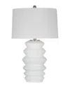 Bassett Mirror Hess Table Lamp In White