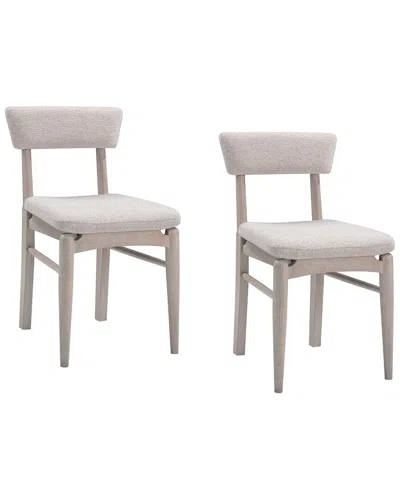 Bassett Mirror Horizons Dining Chair In Gray