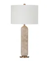 Bassett Mirror Humboldt Table Lamp In White