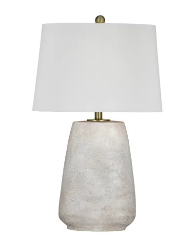 Bassett Mirror Kasi Table Lamp In White