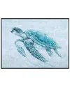 Bassett Mirror Kemps Bay Framed Canvas In Blue