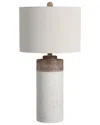 Bassett Mirror Lamar Table Lamp In White