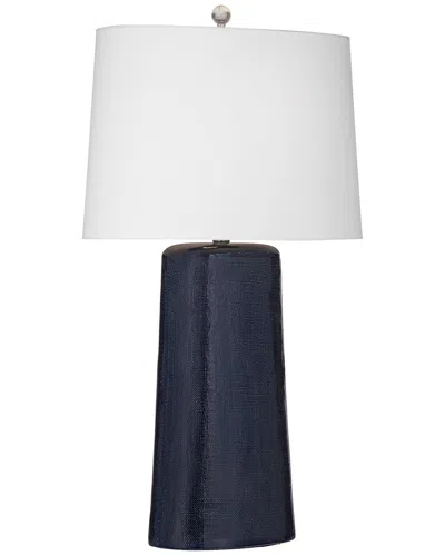 Bassett Mirror Lancaster Table Lamp In Blue