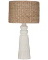Bassett Mirror Laramie Table Lamp In White