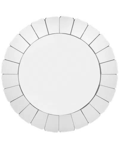Bassett Mirror Leona Wall Mirror In White