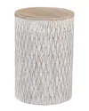 Bassett Mirror Lorenzo Accent Table In Neutral