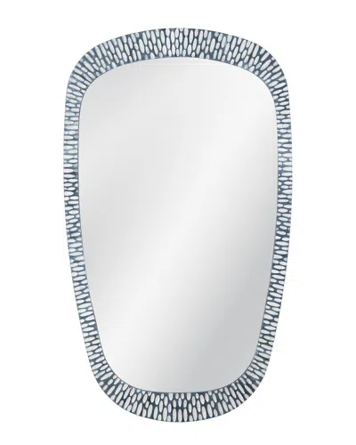 Bassett Mirror Maddox Wall Mirror In Blue