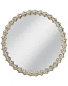 Bassett Mirror Max Wall Mirror In Silver