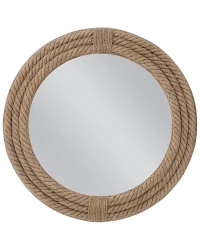 Bassett Mirror Mayflower Wall Mirror In Brown