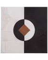 Bassett Mirror Mercury Wall Art In Brown
