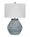 Bassett Mirror Midlands Table Lamp In Blue