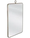 Bassett Mirror Monte Wall Mirror In Silver