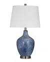 Bassett Mirror Montego Table Lamp In Blue