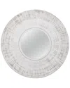 Bassett Mirror Ocean Isle Wall Mirror In White