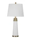 Bassett Mirror Osage Table Lamp In White