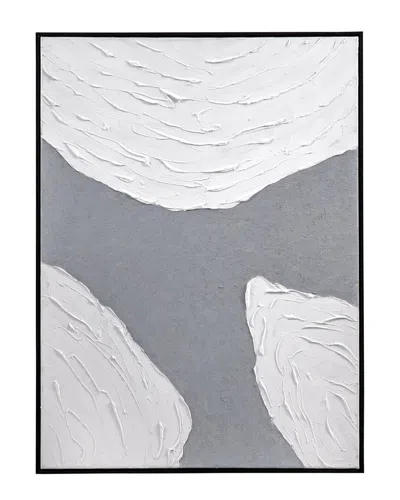 Bassett Mirror Osceola Framed Canvas In Gray