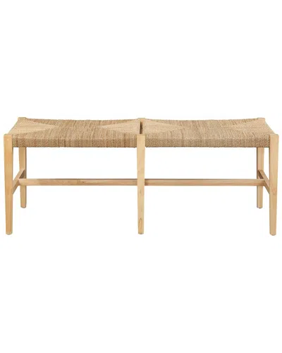 Bassett Mirror Palag Bench In Brown