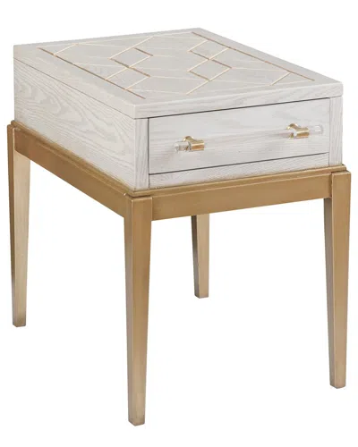 Bassett Mirror Perrine Wood Accent Table
