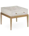 Bassett Mirror Perrine Wood End Table
