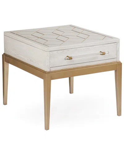 Bassett Mirror Perrine Wood End Table