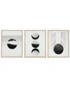 Bassett Mirror Phases Framed Canvas In Black
