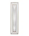 Bassett Mirror Pompano Floor Mirror In Brown