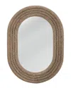 Bassett Mirror Poole Wall Mirror In Brown