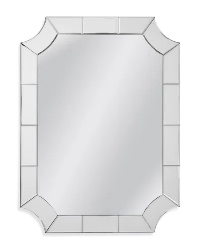 Bassett Mirror Reagan Wall Mirror In Gray
