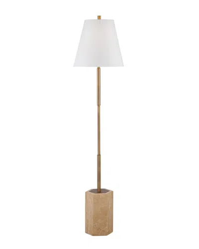 Bassett Mirror Ronzell Floor Lamp In Brown