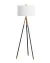 Bassett Mirror Rowe Floor Lamp In Black