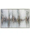 Bassett Mirror Ship Yard Framed Canvas In Grey