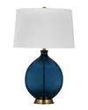 Bassett Mirror Sierra Table Lamp In Blue