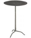 Bassett Mirror Silas Accent Table In Gray