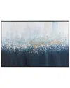 Bassett Mirror Surprise Framed Canvas In Blue