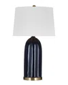 Bassett Mirror Susan Table Lamp In Blue