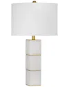 Bassett Mirror Swindon Table Lamp In White