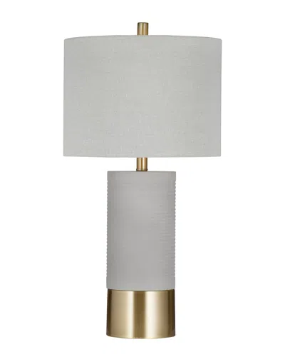 Bassett Mirror Tano Table Lamp In Grey