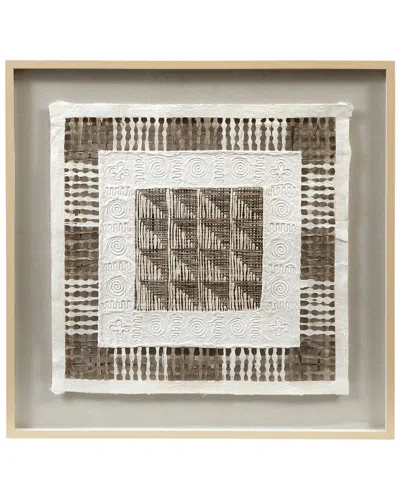 Bassett Mirror Taughtrope Wall Art In Brown