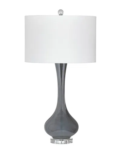 Bassett Mirror Trey Table Lamp In Blue
