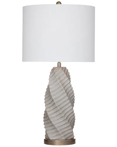 Bassett Mirror Vanessa Table Lamp In Gray