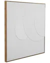 Bassett Mirror Verdi Wall Art In White