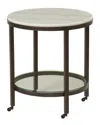 Bassett Mirror Whitman Round End Table