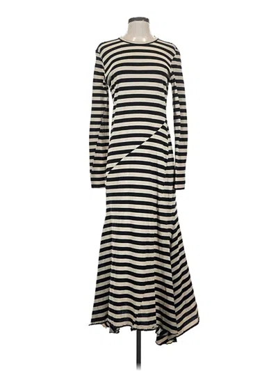 Pre-owned Bassike Casual Dress In Gray
