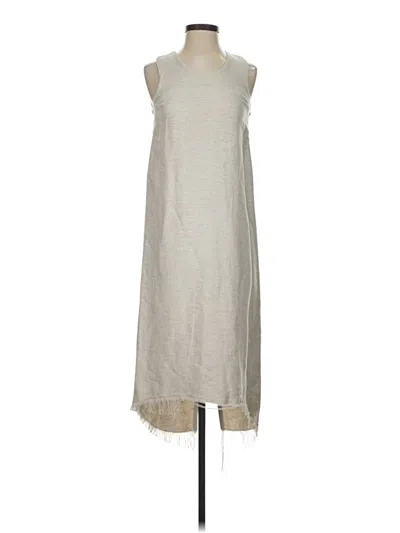 Pre-owned Bassike Casual Dress In Gray