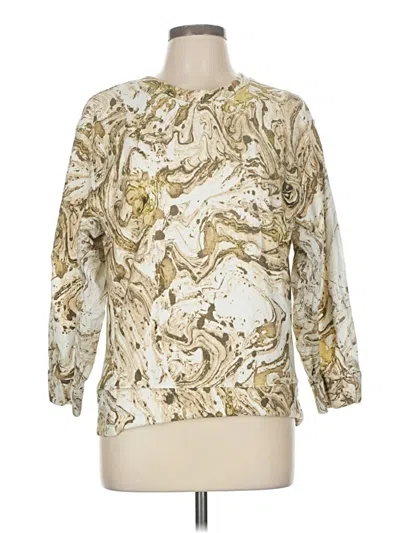 Pre-owned Bassike Pullover Sweater In Gold