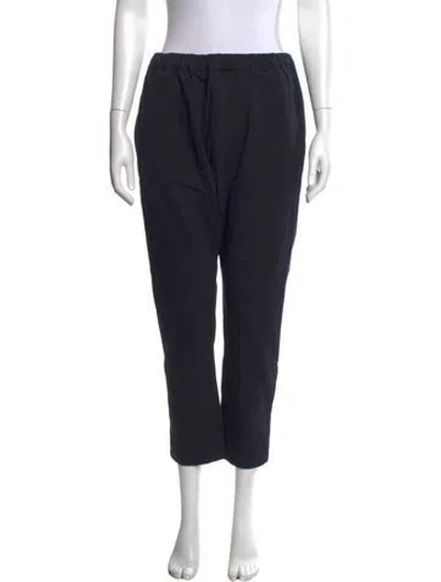 Pre-owned Bassike Straight Leg Pants In Gray