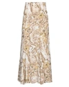 Bassike Woman Maxi Skirt Beige Size S Organic Cotton In Beige