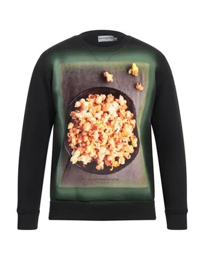 Bastille Rive Droite Man Sweatshirt Black Size Xl Cotton, Polyester