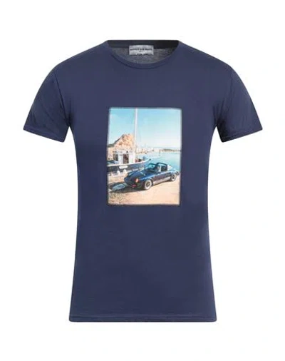 Bastille Man T-shirt Midnight Blue Size 3xl Cotton