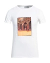 Bastille Man T-shirt White Size Xl Cotton In White